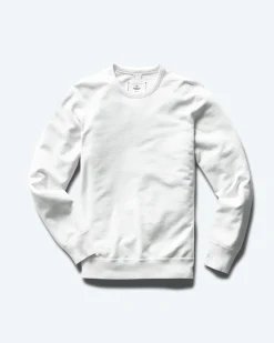 Lightweight Terry Slim Crewneck