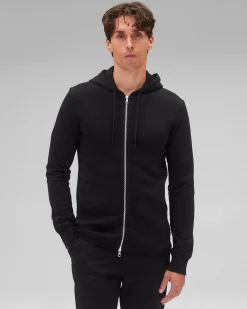 Lightweight Terry Slim Zip Hoodie