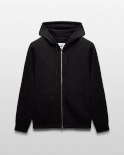 Lightweight Terry Slim Zip Hoodie