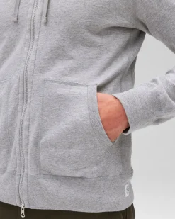 Lightweight Terry Slim Zip Hoodie