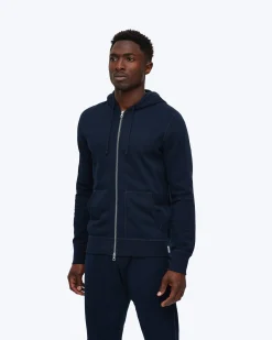 Lightweight Terry Slim Zip Hoodie