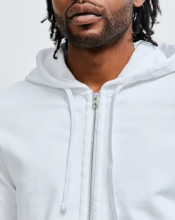 Lightweight Terry Slim Zip Hoodie