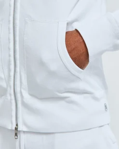 Lightweight Terry Slim Zip Hoodie