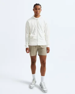 Lightweight Waffle Full Zip Hoodie