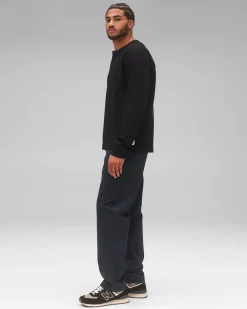 Lightweight Waffle Henley