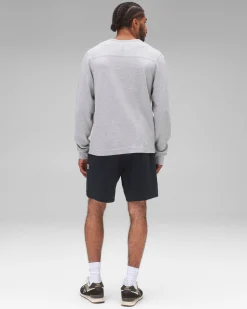Lightweight Waffle Henley