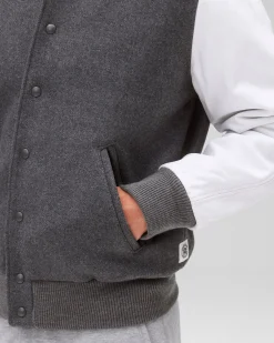 Melton Wool Varsity Jacket