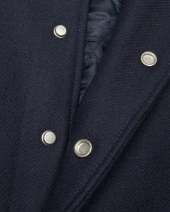 Melton Wool Varsity Jacket