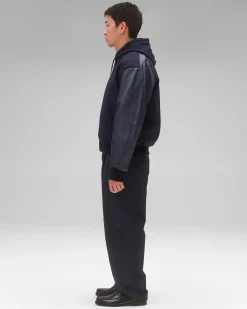 Melton Wool Varsity Jacket