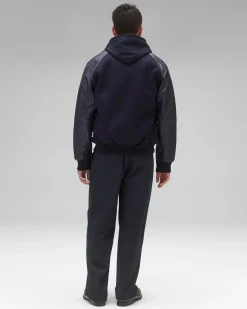 Melton Wool Varsity Jacket