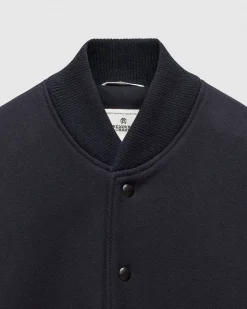 Melton Wool Varsity Jacket