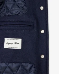 Melton Wool Varsity Jacket