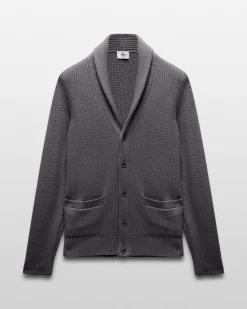 Merino Rib Vinnie Shawl Cardigan