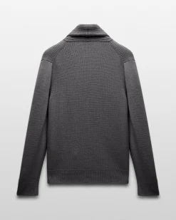 Merino Rib Vinnie Shawl Cardigan
