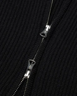 Merino Rib Vinnie Track Jacket