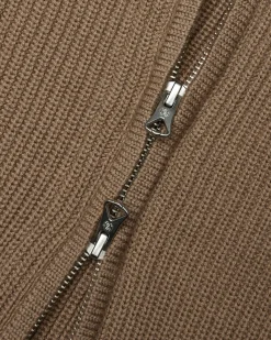 Merino Rib Vinnie Track Jacket