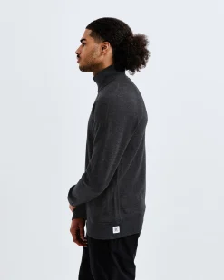 Merino Terry Half Zip