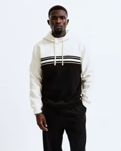 Midweight Fleece Colour Block Hoodie