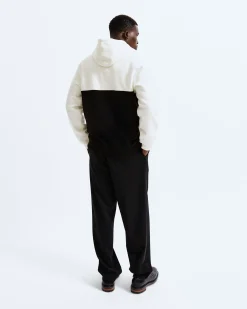 Midweight Fleece Colour Block Hoodie