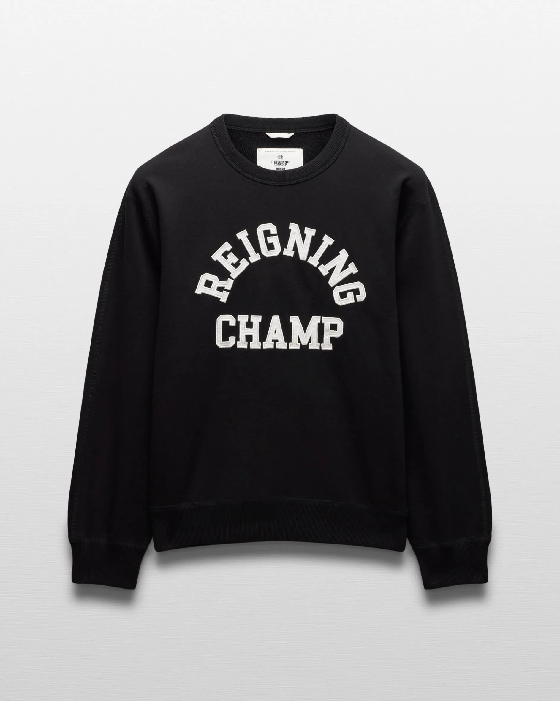 Midweight Terry Arch Logo Crewneck