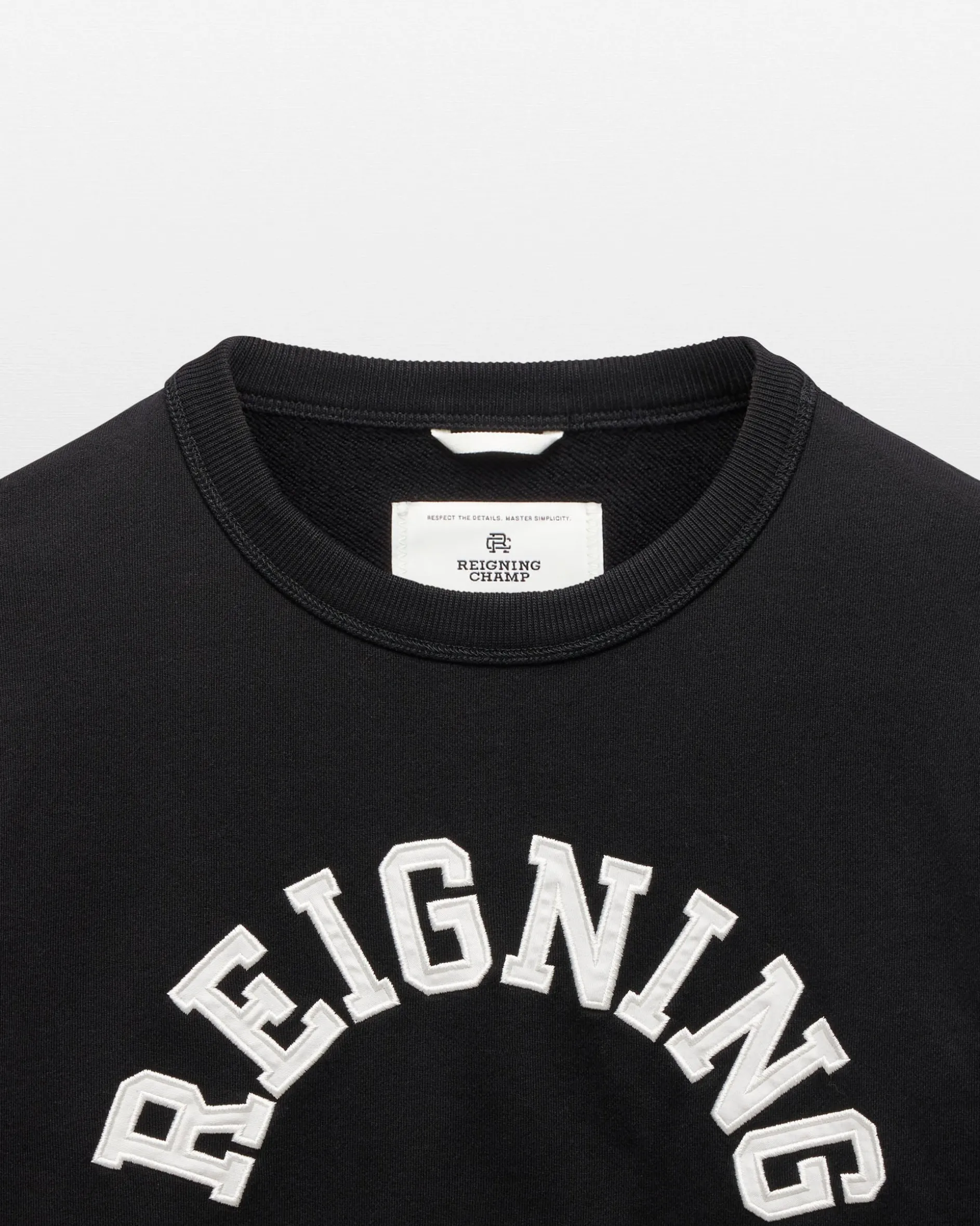 Midweight Terry Arch Logo Crewneck