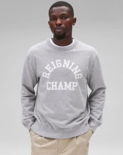 Midweight Terry Arch Logo Crewneck