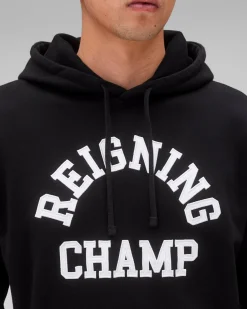 Midweight Terry Arch Logo Hoodie