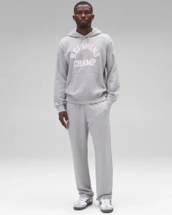 Midweight Terry Arch Logo Hoodie