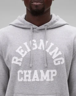 Midweight Terry Arch Logo Hoodie