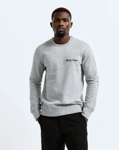 Midweight Terry Autograph Crewneck