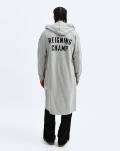 Midweight Terry Embroidered Hooded Robe