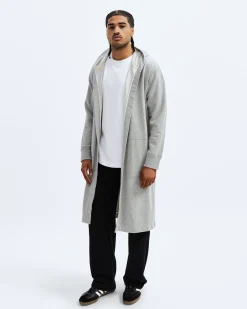 Midweight Terry Embroidered Hooded Robe