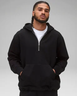 Midweight Terry Half Zip Hoodie