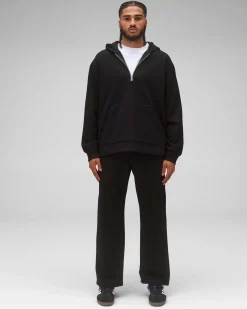 Midweight Terry Half Zip Hoodie