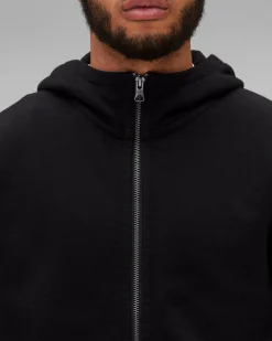 Midweight Terry Racer Zip Hoodie