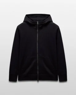Midweight Terry Racer Zip Hoodie