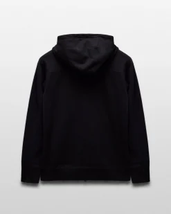 Midweight Terry Racer Zip Hoodie
