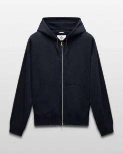 Midweight Terry Relaxed Zip Hoodie