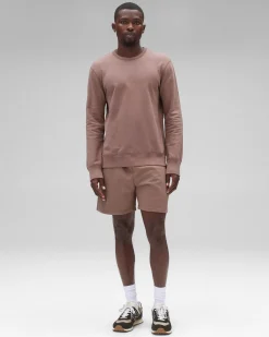Midweight Terry Slim Crewneck