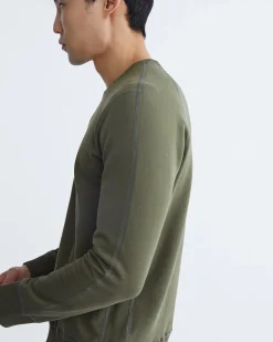 Midweight Terry Slim Crewneck