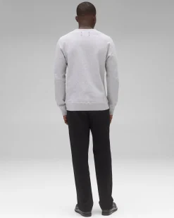 Midweight Terry Slim Crewneck