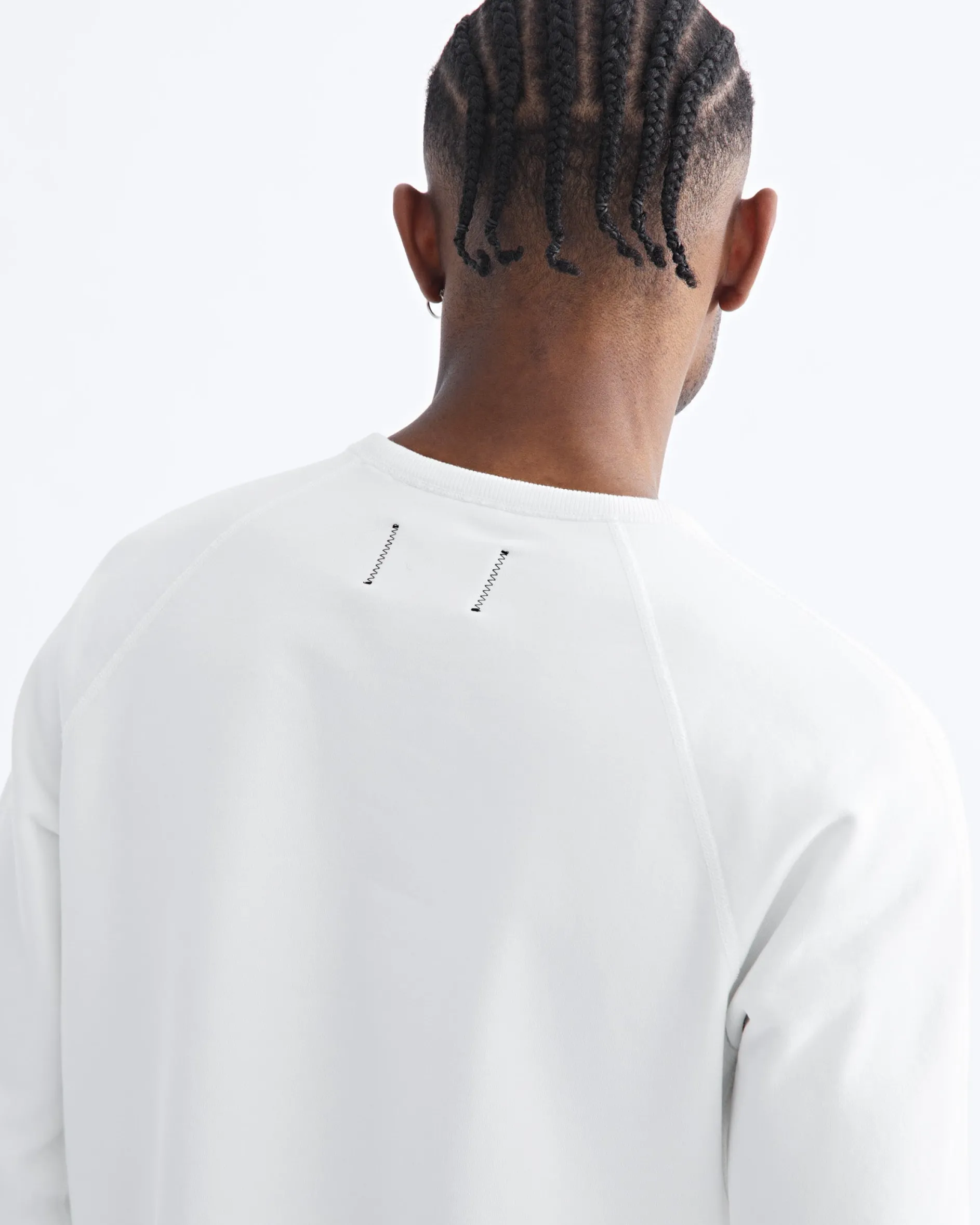 Midweight Terry Slim Crewneck