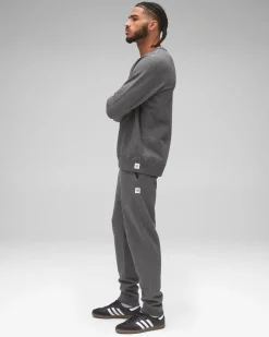 Midweight Terry Slim Crewneck