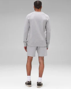 Midweight Terry Slim Crewneck