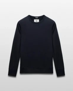Midweight Terry Slim Crewneck
