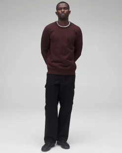 Midweight Terry Slim Crewneck
