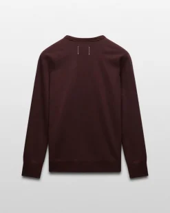 Midweight Terry Slim Crewneck
