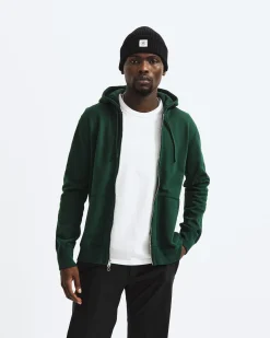 Midweight Terry Slim Zip Hoodie