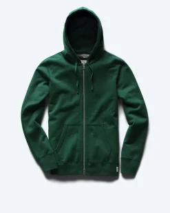 Midweight Terry Slim Zip Hoodie