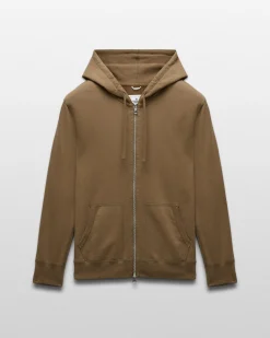 Midweight Terry Slim Zip Hoodie